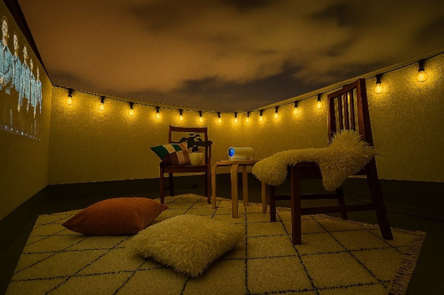 バルコニーでできる非日常　【自分だけの映画館】のススメ