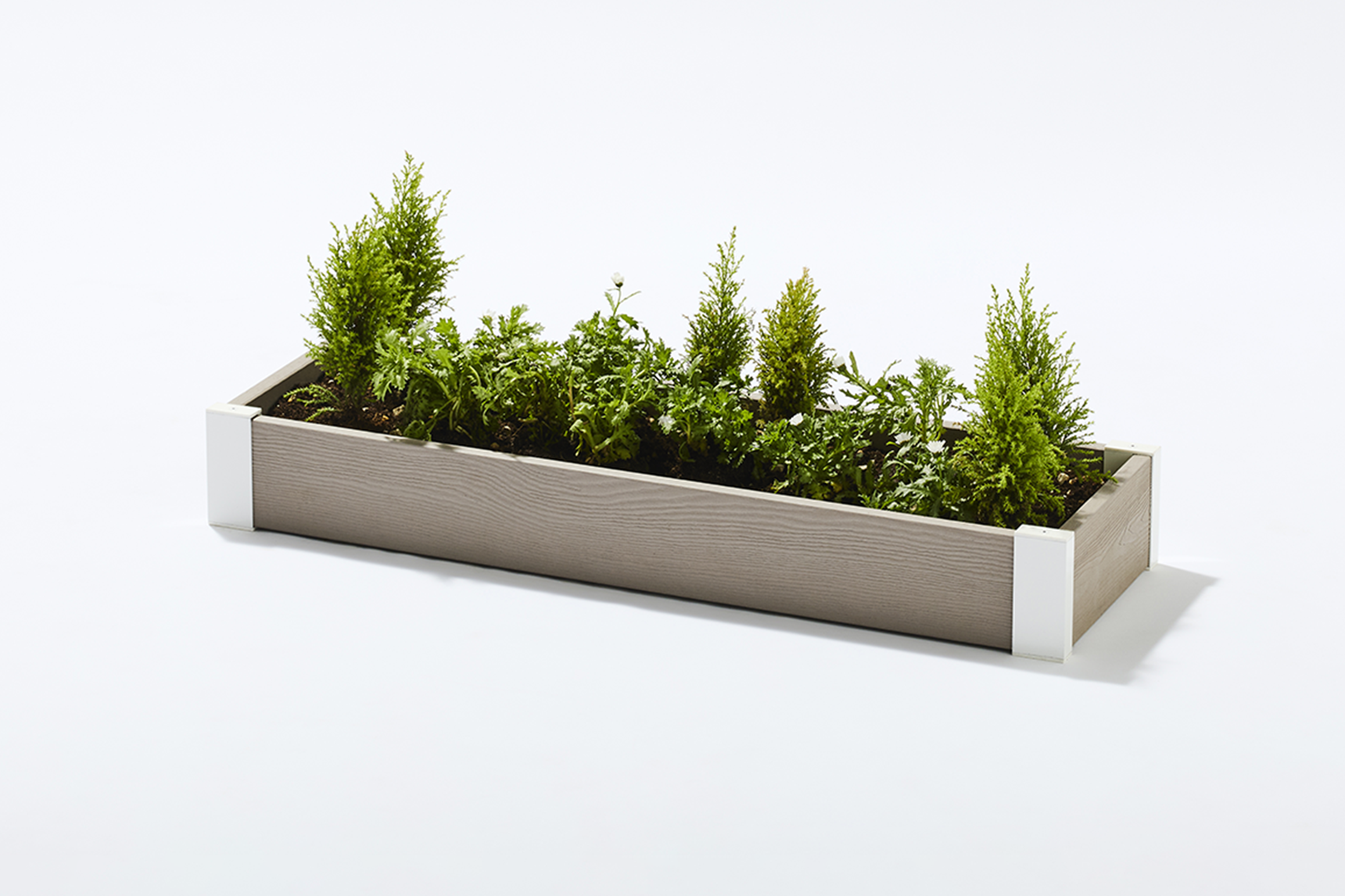 レイズドベッド,グレージュ