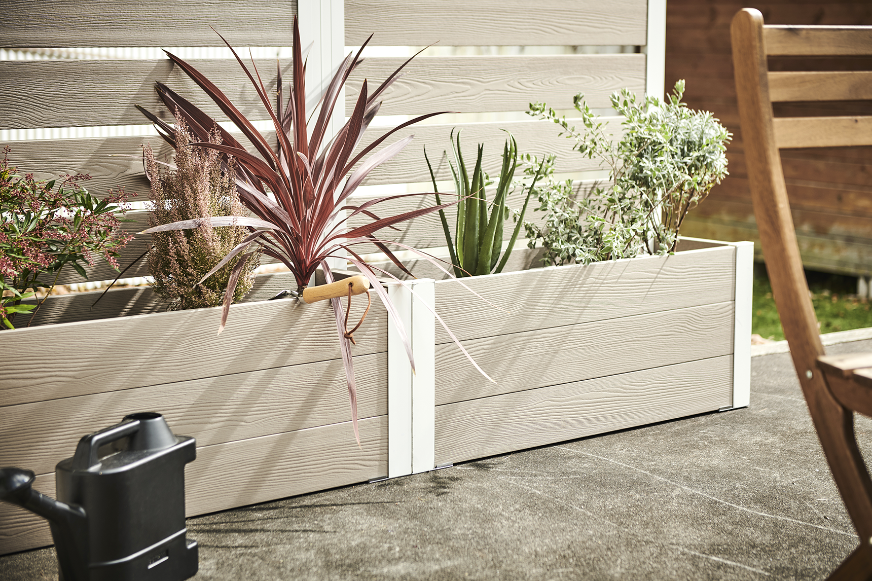 プランターフェンス,ガーデニング